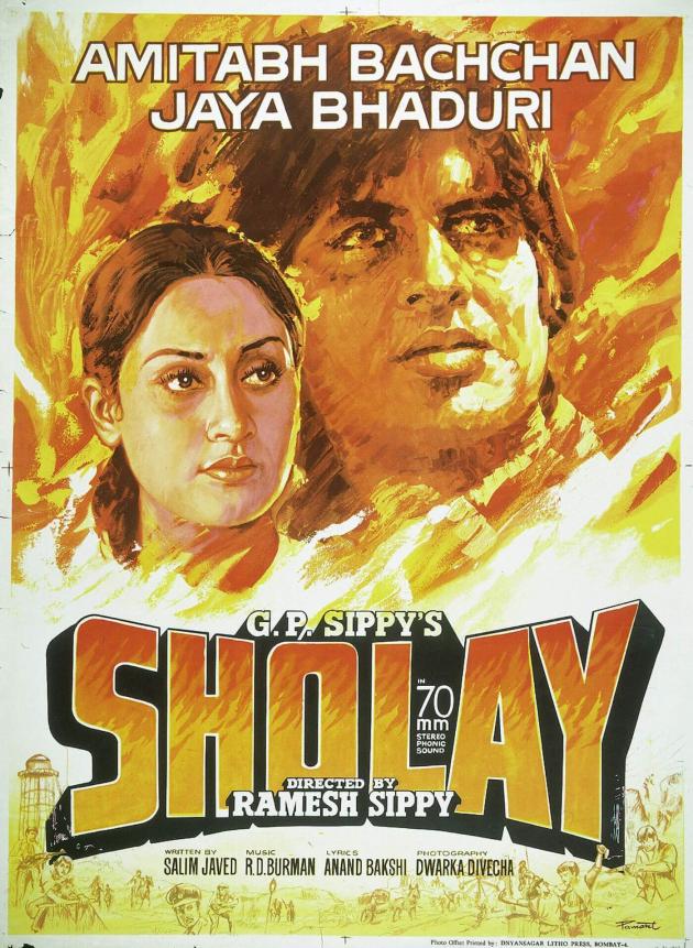 Sholay film hindi review
